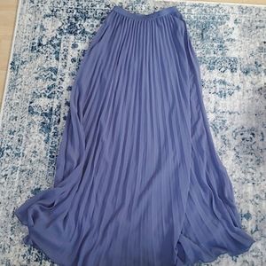 Blue/purple maxi skirt